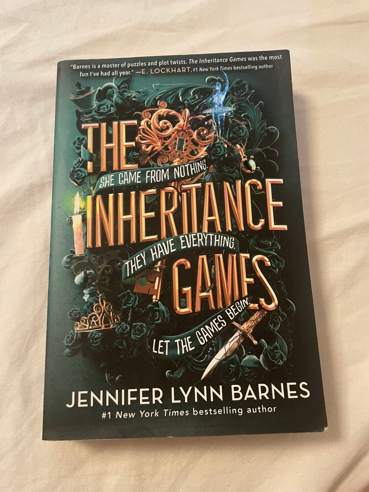 Jennifer Lynn Barnes - The Inheritance Games, Boeken, Ophalen of Verzenden, Fictie, Jennifer Lynn Barnes, Gelezen