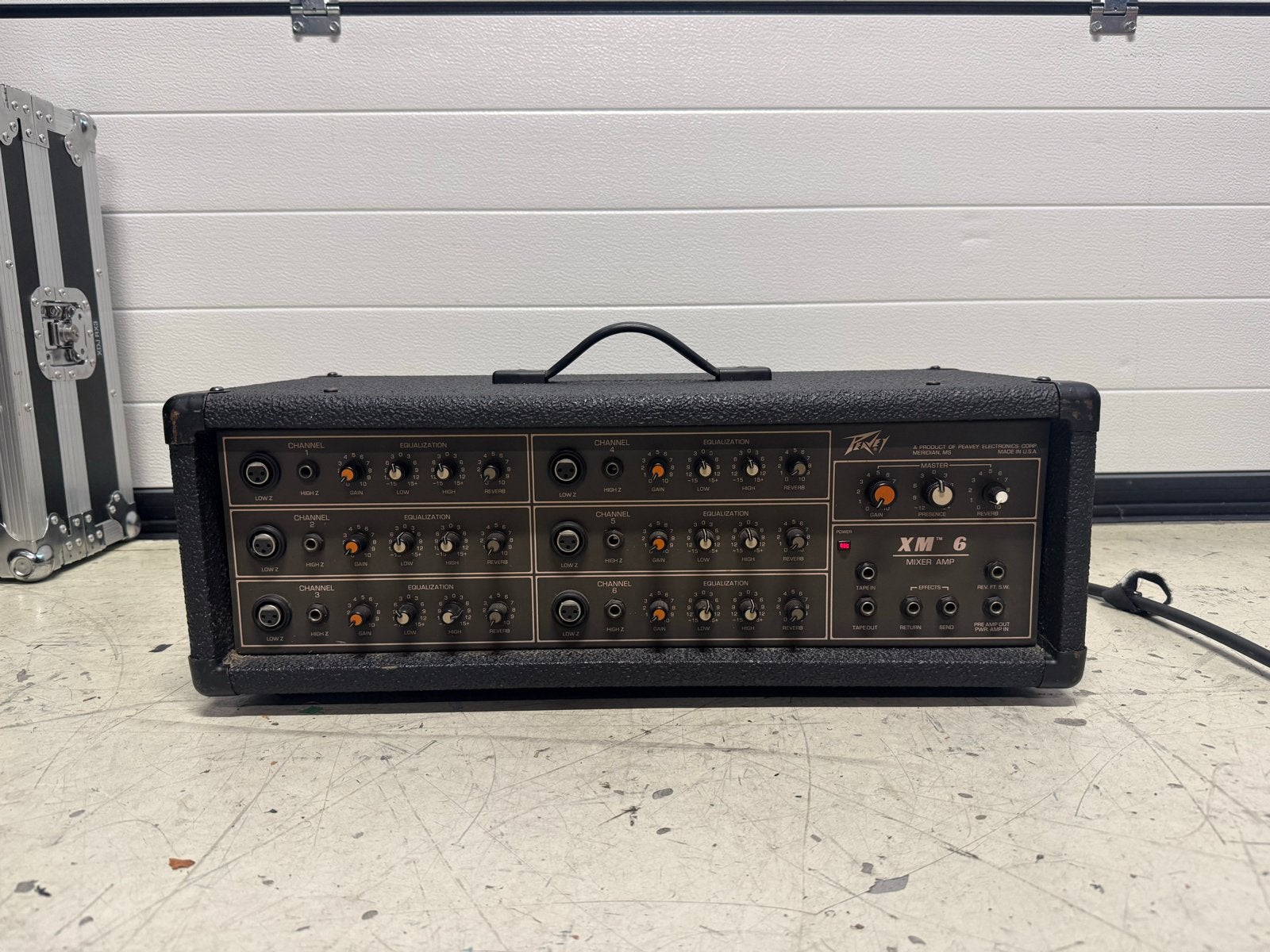 Peavey XM 6 Mixer Amp - Vintage Versterker, Muziek en Instrumenten, Versterkers | Bas en Gitaar, Ophalen of Verzenden, Gebruikt