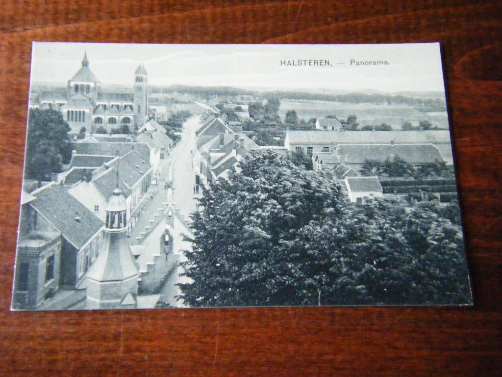 R35 - Halsteren - Luchtfoto - Mooi/Oud, Ophalen of Verzenden, 1920 tot 1940, Noord-Brabant