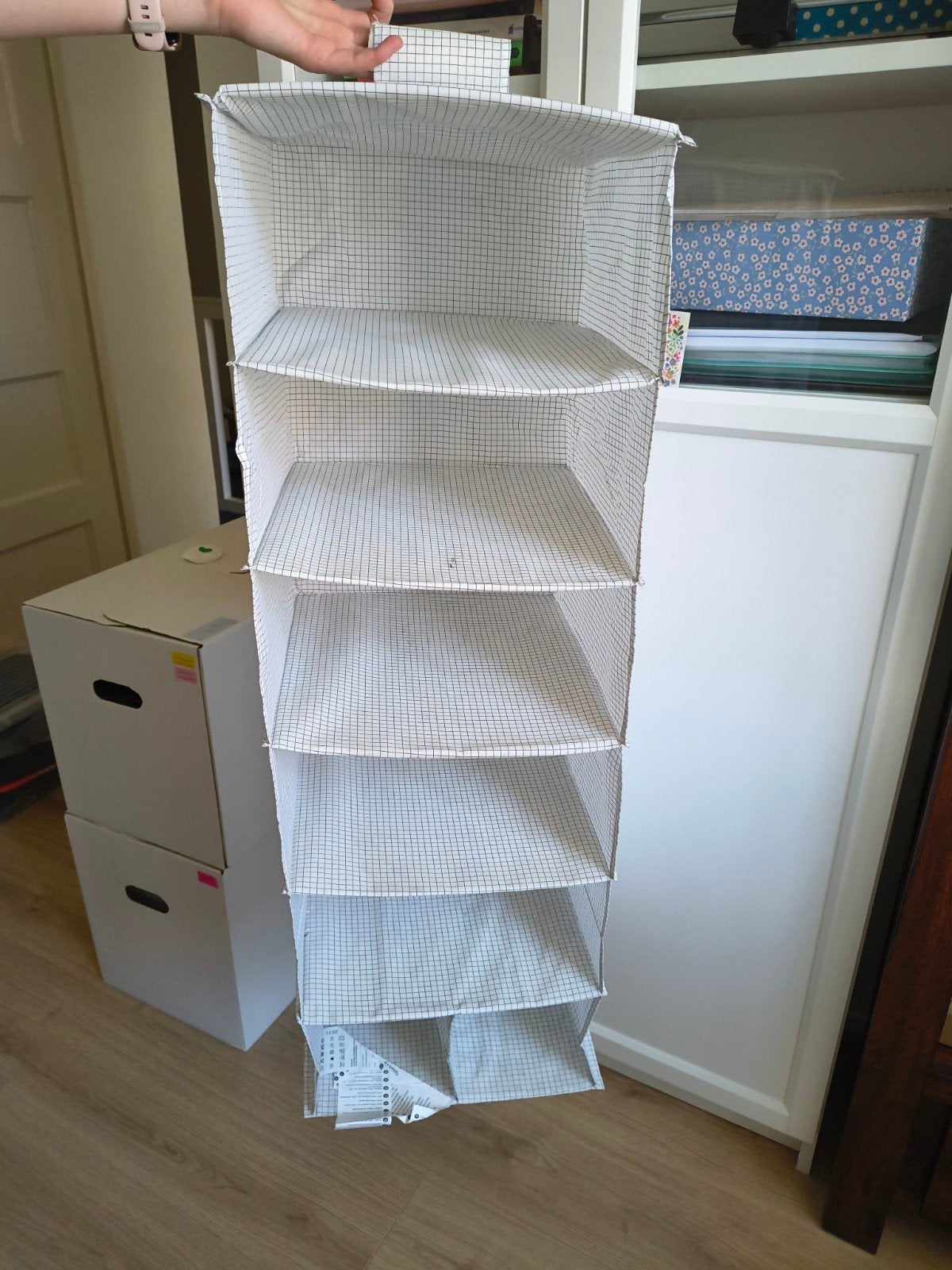 Opberger Ikea met 6 vakken., Ophalen