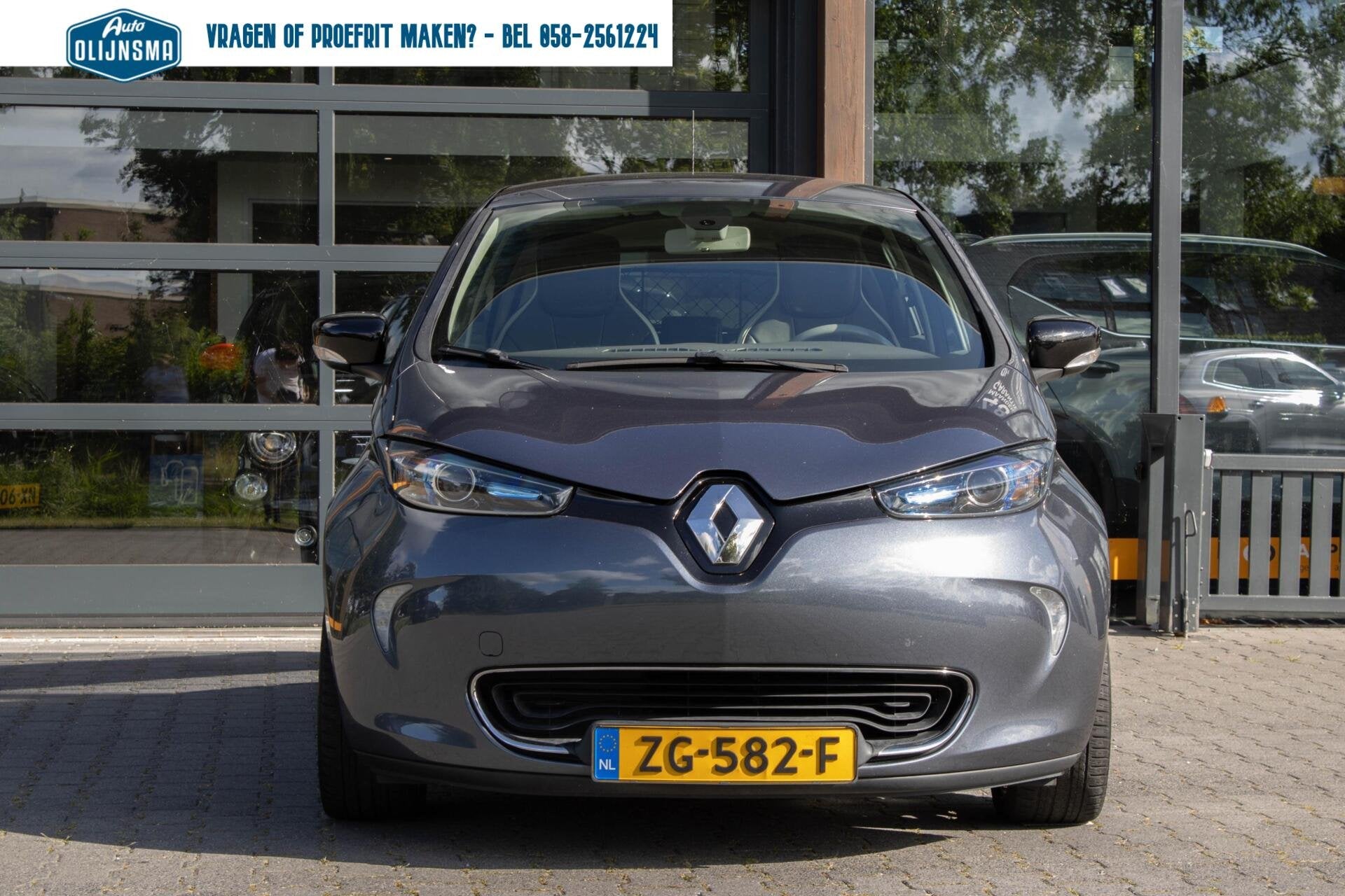 Renault Zoe R90 Bose 41 kWh|Koopaccu|Stoelverwarming|Camera|, Gebruikt, 41 kWh, Met garantie (alle), 135 min