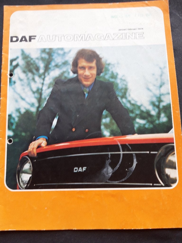 Daf Automagazine 1974 januari – februari, Gelezen, Daf variomatic, Ophalen of Verzenden, Overige merken