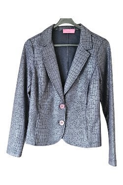 Studio Anneloes kolbert blazer jasje blauw maat M, Maat 38/40 (M), Studio Anneloes, Blauw, Ophalen of Verzenden