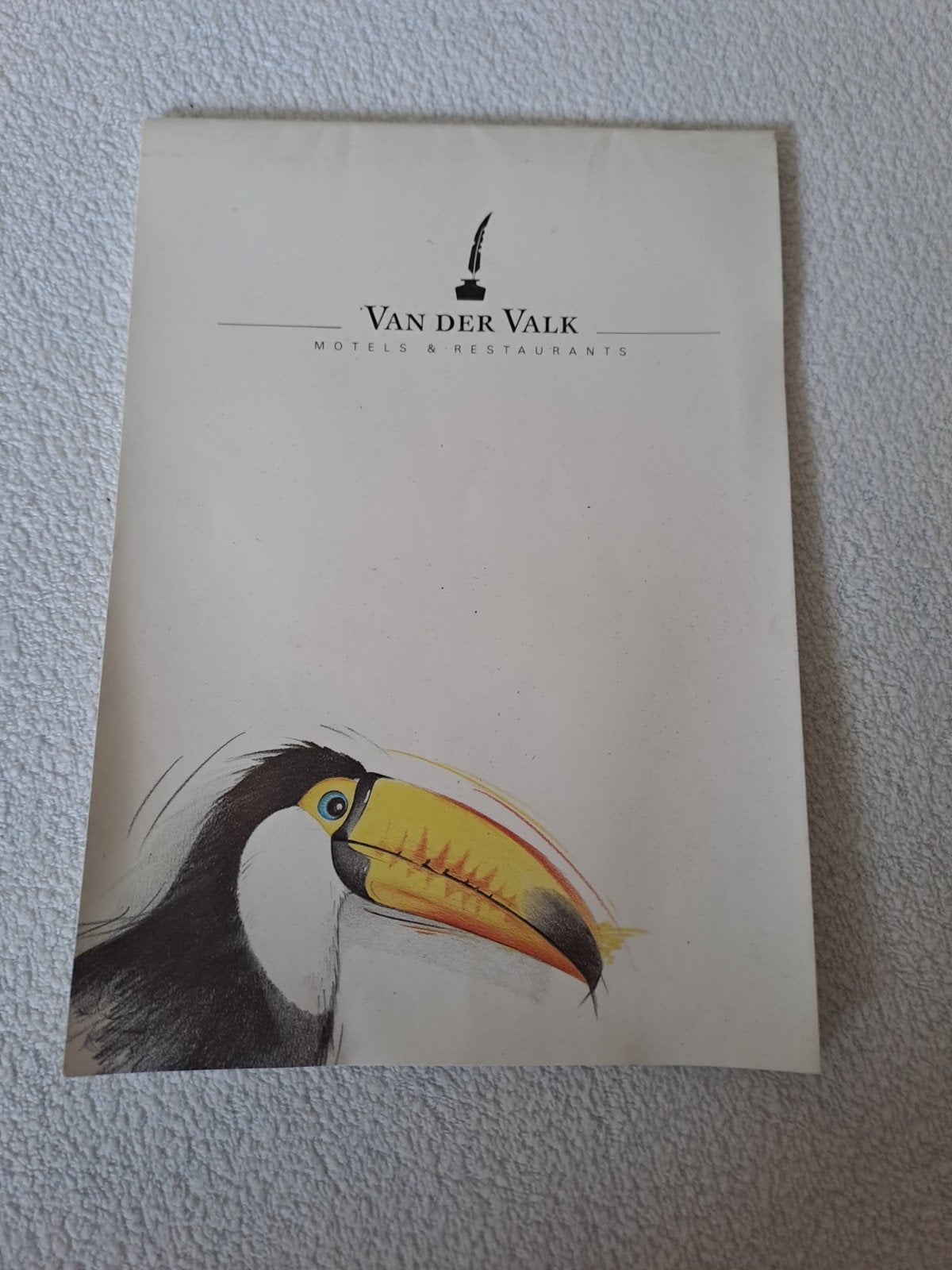 Van der Valk kladblok, schrijfblok, Ophalen of Verzenden, Nieuw