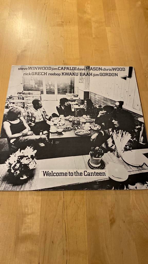 Vinyl lp Traffic - Welcome to the canteen, Ophalen of Verzenden, Zo goed als nieuw, 12 inch, Alternative