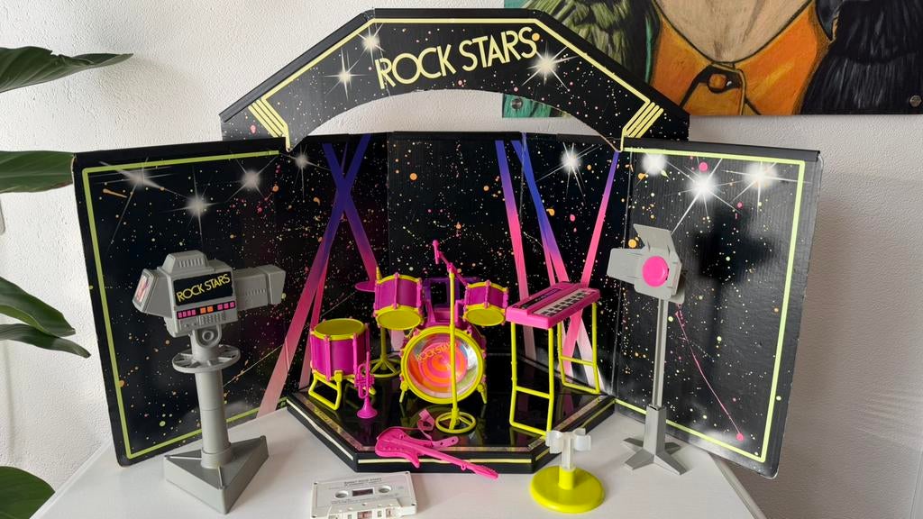 Barbie & Rockers Rock concert opname Studio compleet, Ophalen of Verzenden, Gebruikt