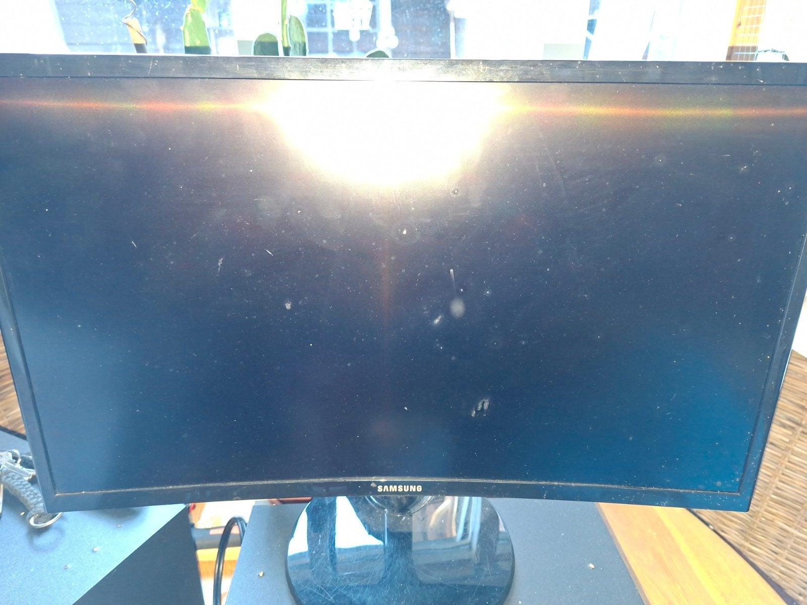 samsung curved monitor, Ophalen, HDMI, Curved, VA