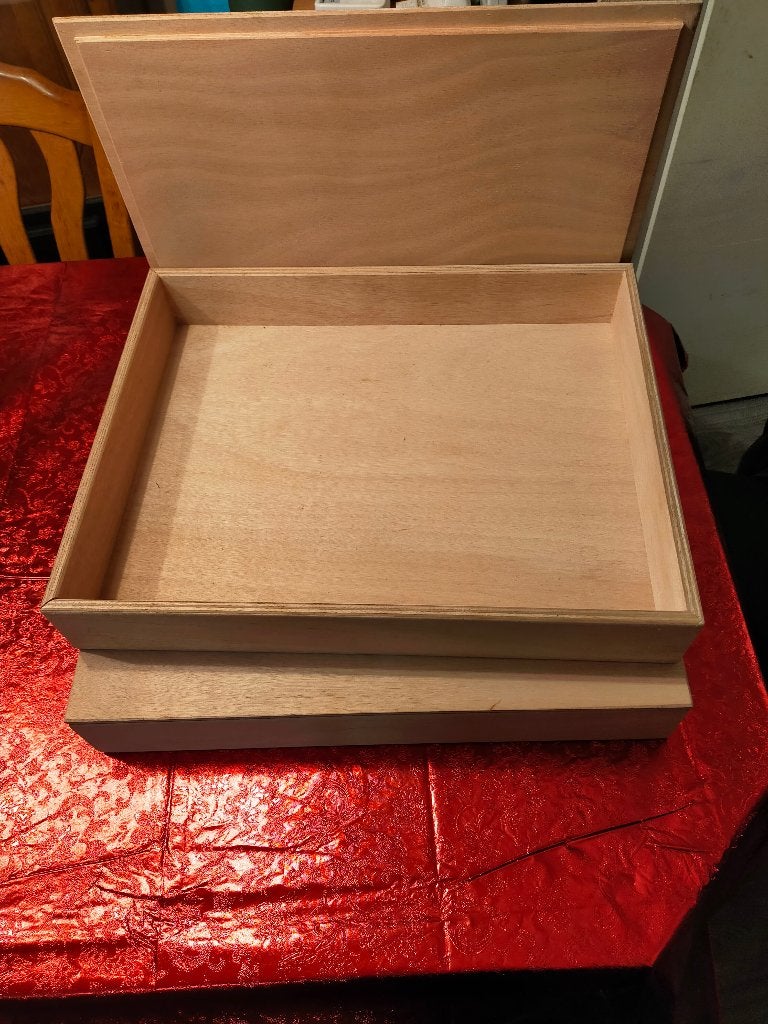 2 Houten Bakken met Deksel - Handig en Praktisch, Ophalen