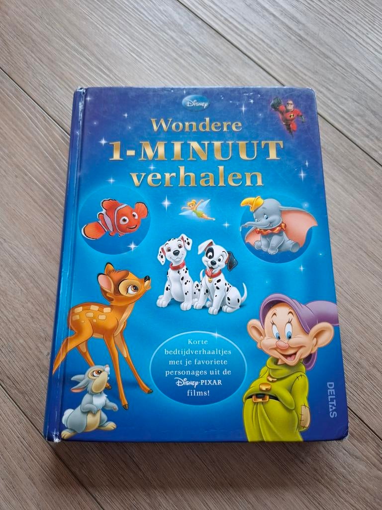 Disney Wondere 1-Minuut Verhalen - Hardcover, Ophalen of Verzenden, Gelezen, Disney, Sprookjes