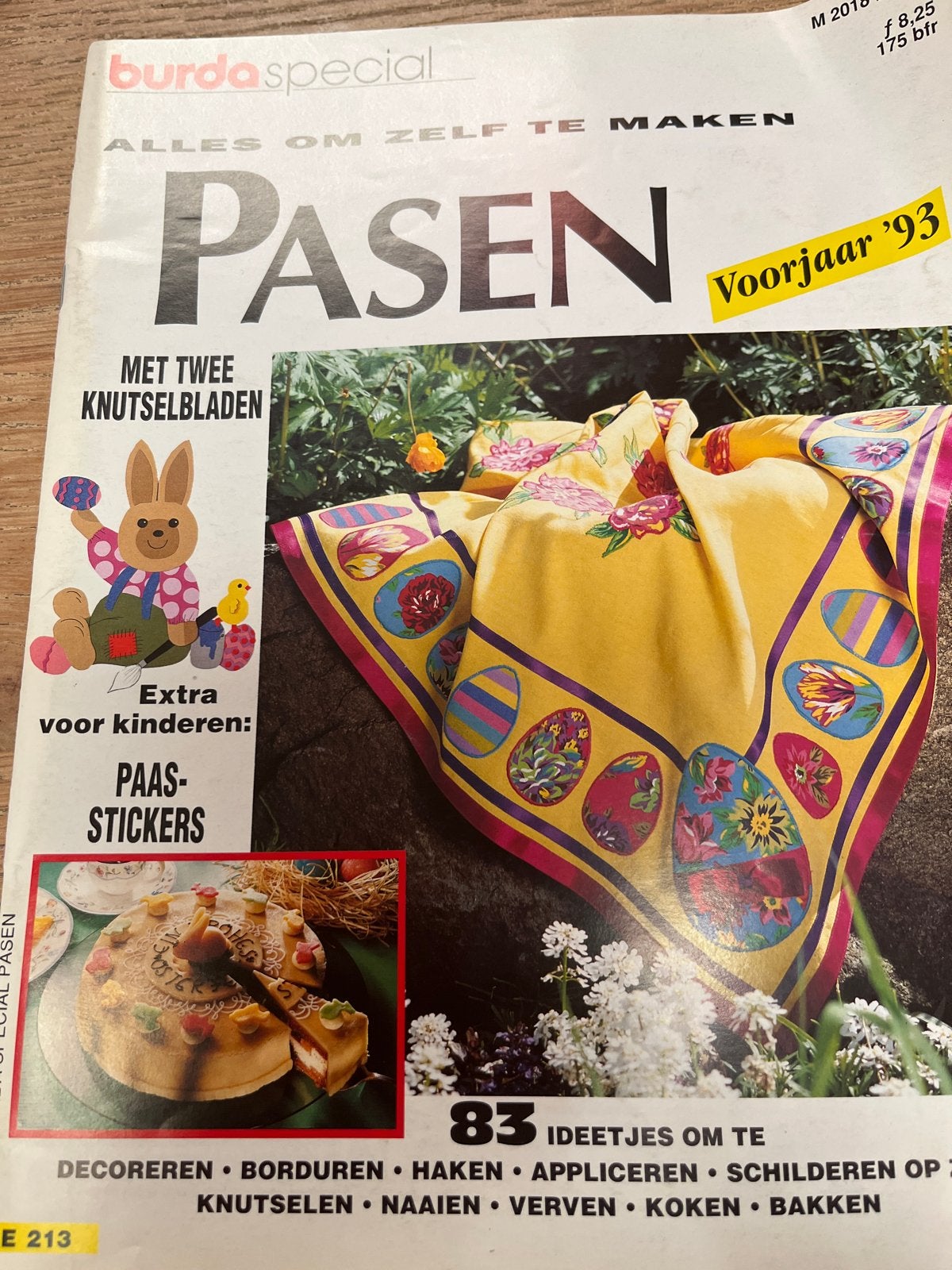 Burda Special Pasen Voorjaar 1993 - Knutselboek, Gebruikt, Ophalen of Verzenden, Pasen, Papier of Karton