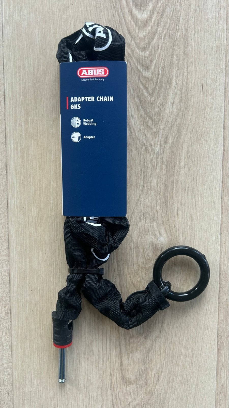 ABUS Adapter Chain 6KS - Robuust Kettingslot, Fietsen en Brommers, Ophalen of Verzenden, Nieuw, Kettingslot