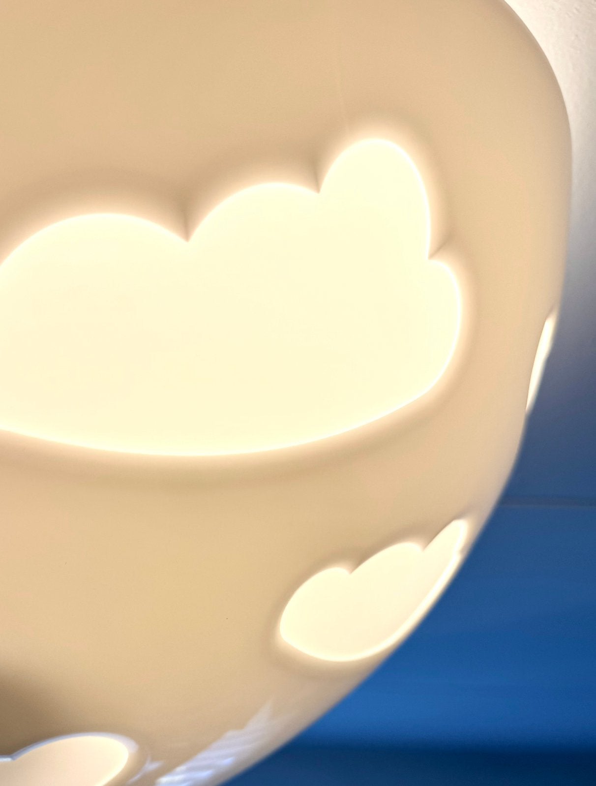 Plafondlamp Wolken - Kinderkamer, Huis en Inrichting, Lampen | Plafondlampen, Ophalen, Gebruikt, Inclusief lichtbron, E27 (groot)