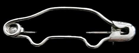 Volvo veiligheids speld- broche, Verzenden, Nieuw, Transport, Speldje of Pin