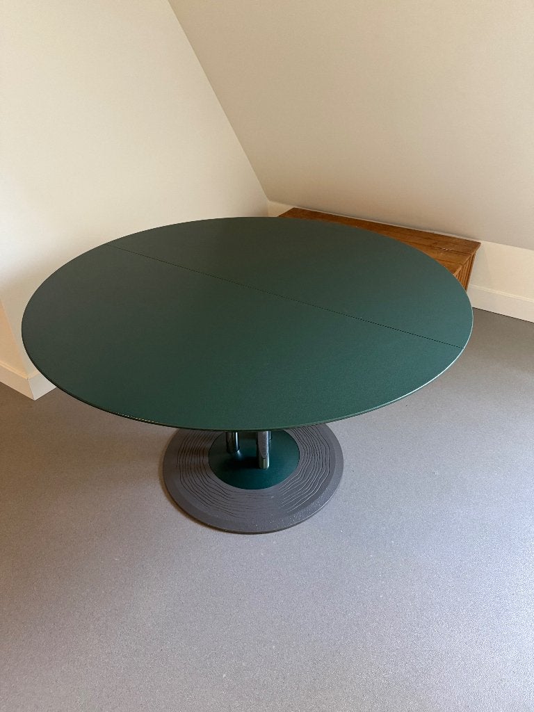 Leolux Trias Eettafel, Huis en Inrichting, Tafels | Eettafels, Modern design, Gebruikt, 100 tot 150 cm, Rond