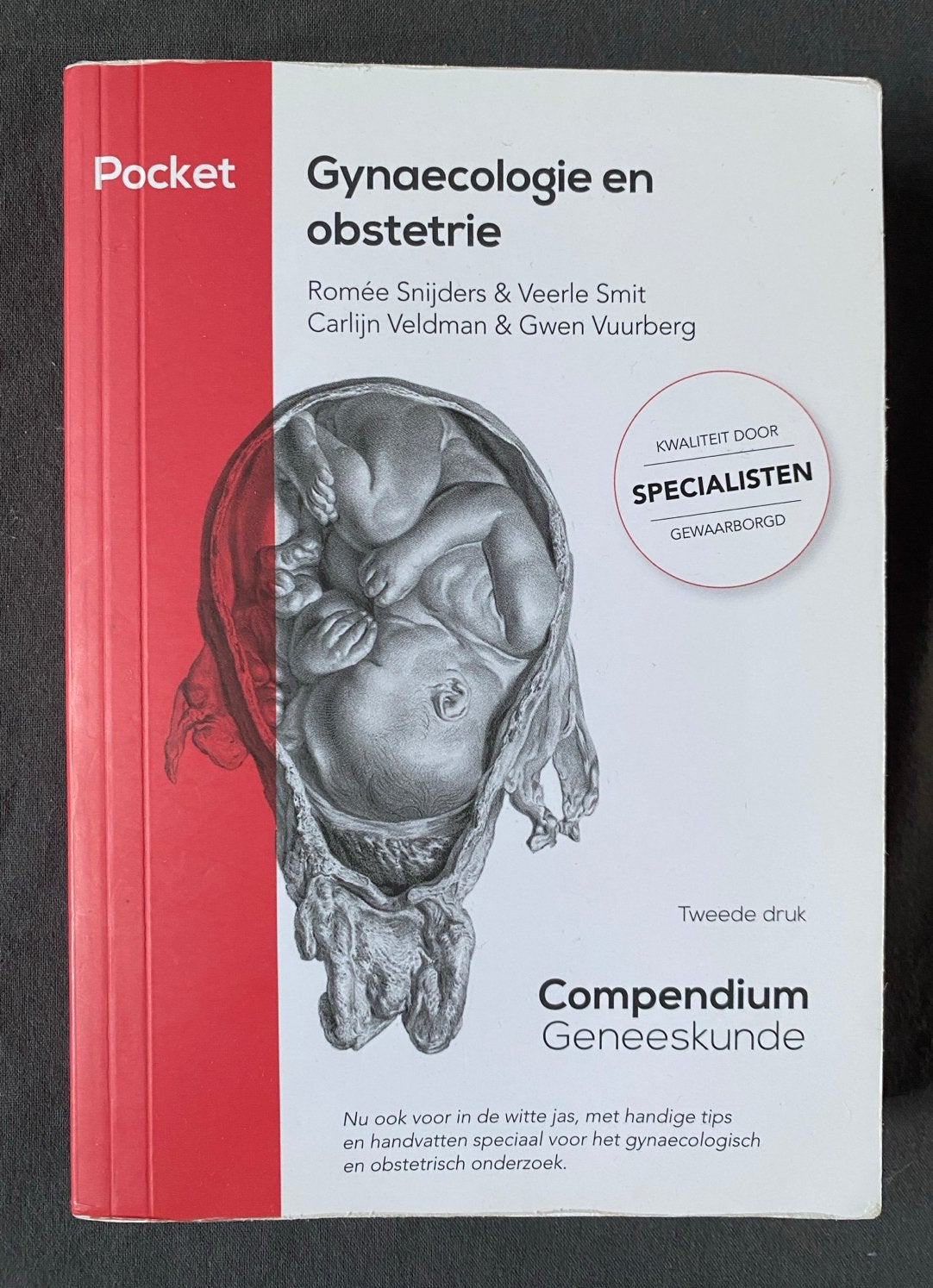 Compendium Geneeskunde: Gynaecologie en Obstetrie (Pocket), Ophalen of Verzenden, Beta, Zo goed als nieuw, WO