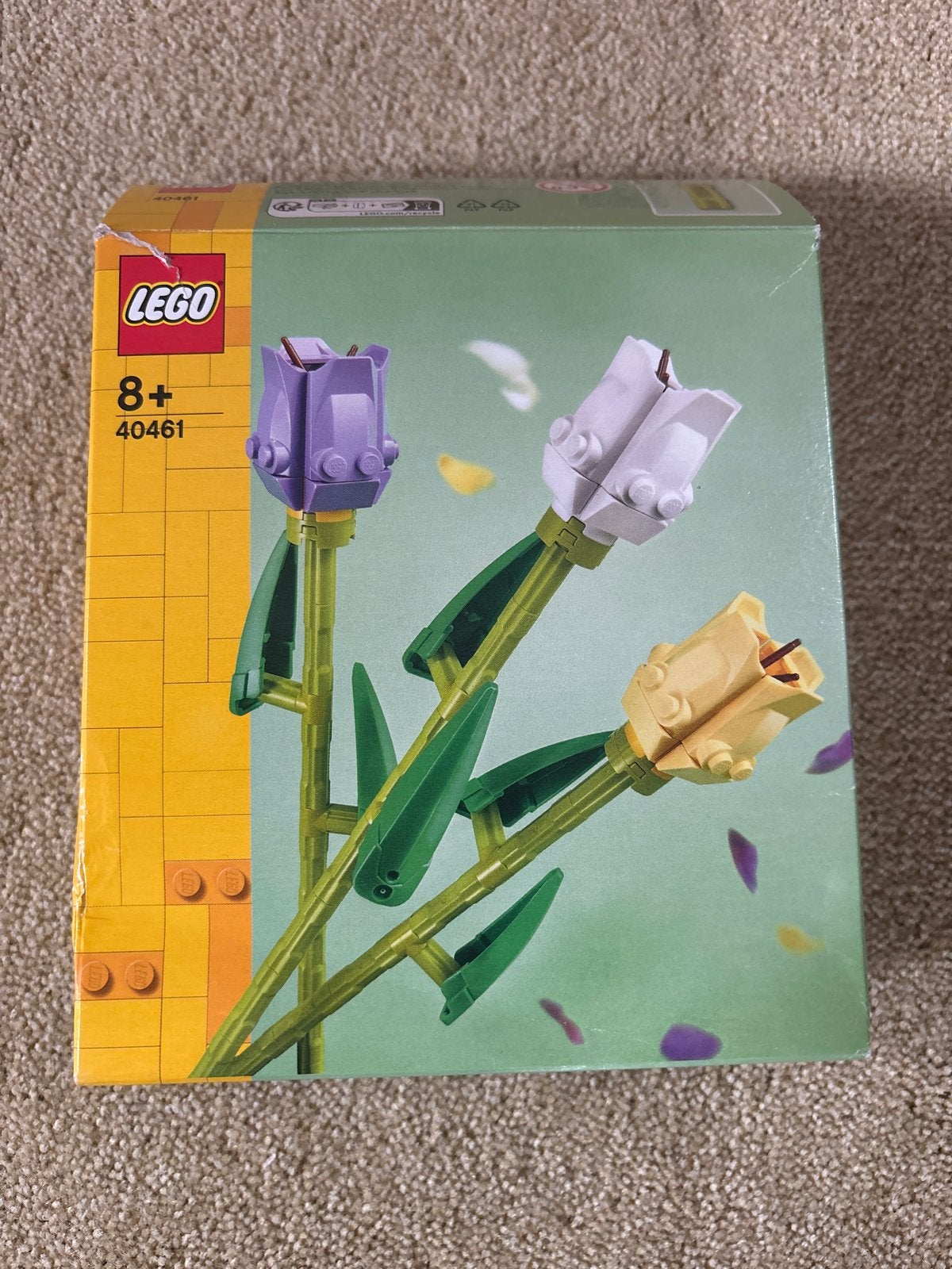 LEGO Tulpen (40461) - compleet met doos en boekje, Inclusief instructies, Overige thema's, Lego, Ophalen of Verzenden
