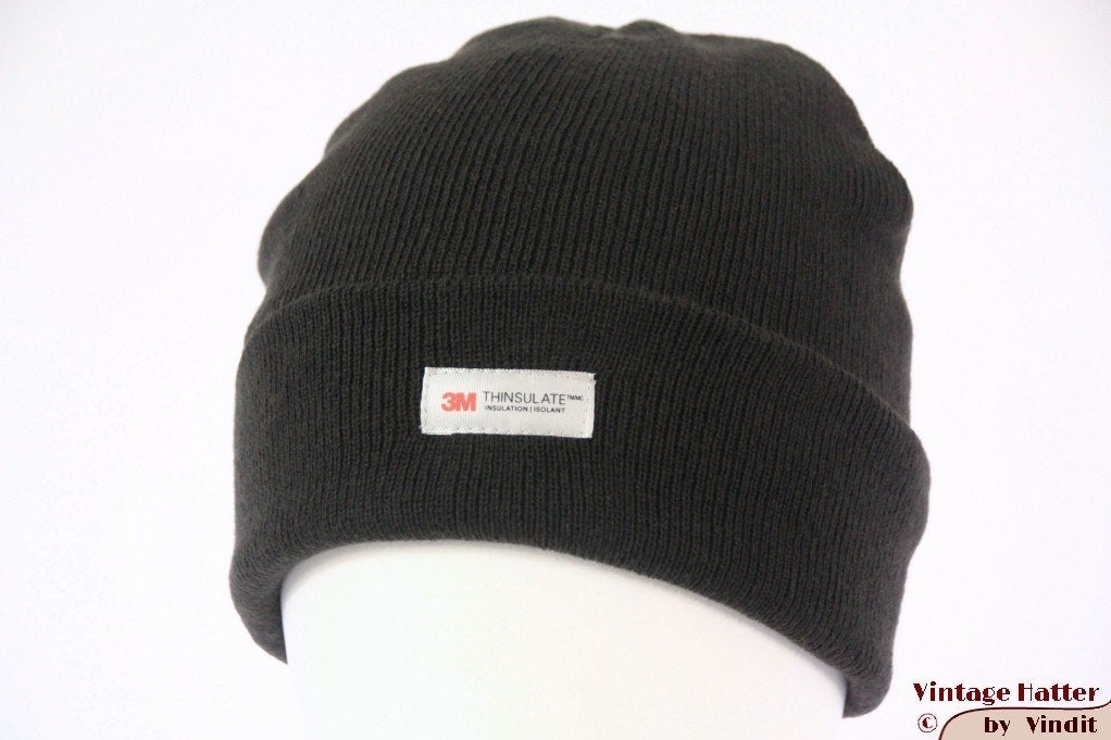 Muts 3M Thinsulate donker groengrijs 54-60 Nieuw 1 size fits, Maat 38/40 (M), 3M Thinsulate, Nieuw, Ophalen of Verzenden