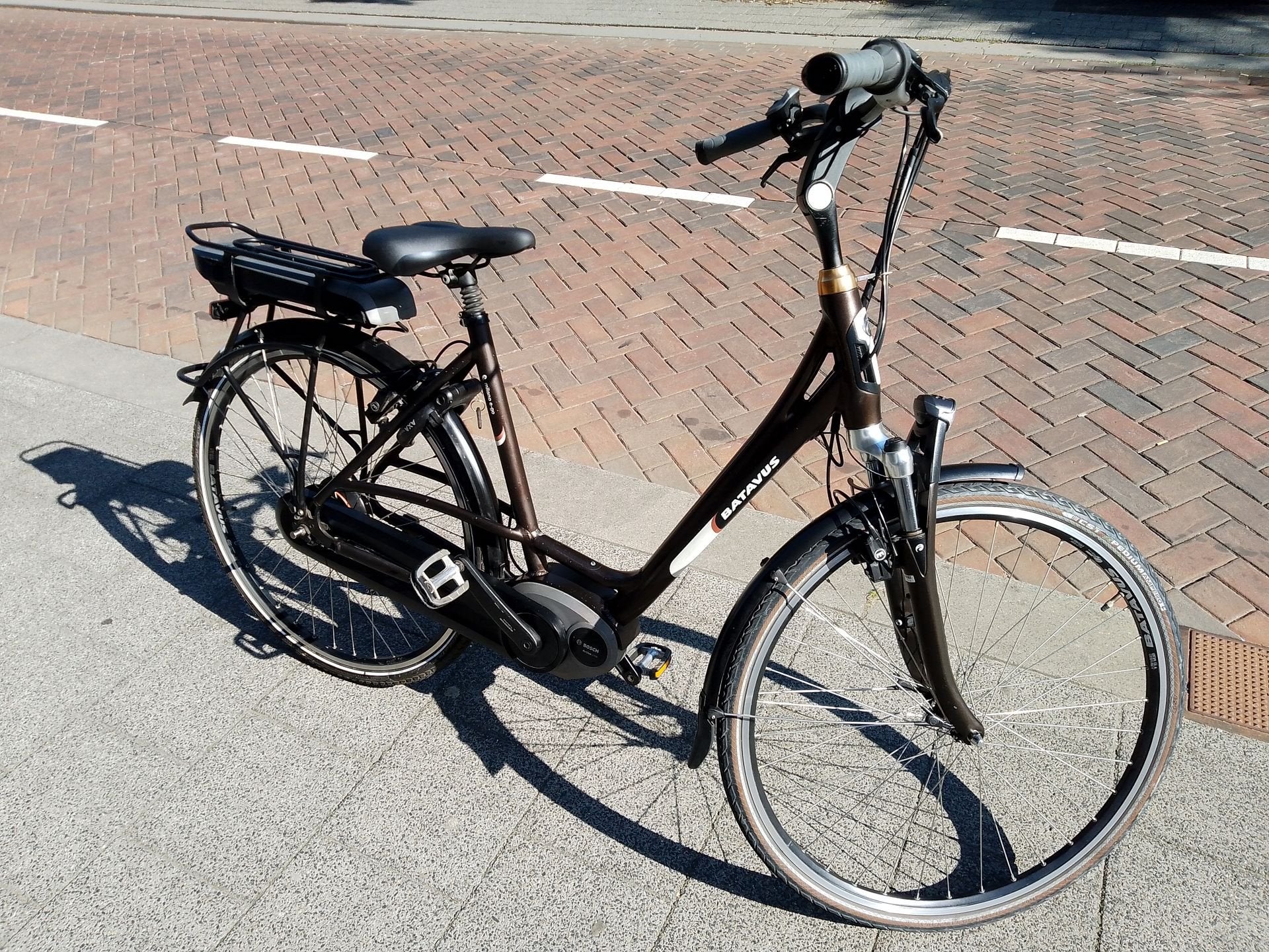Batavus Milano e-Go d53 elektrische damesfiets Bosch+Enviolo, Gebruikt, -, -, Batavus