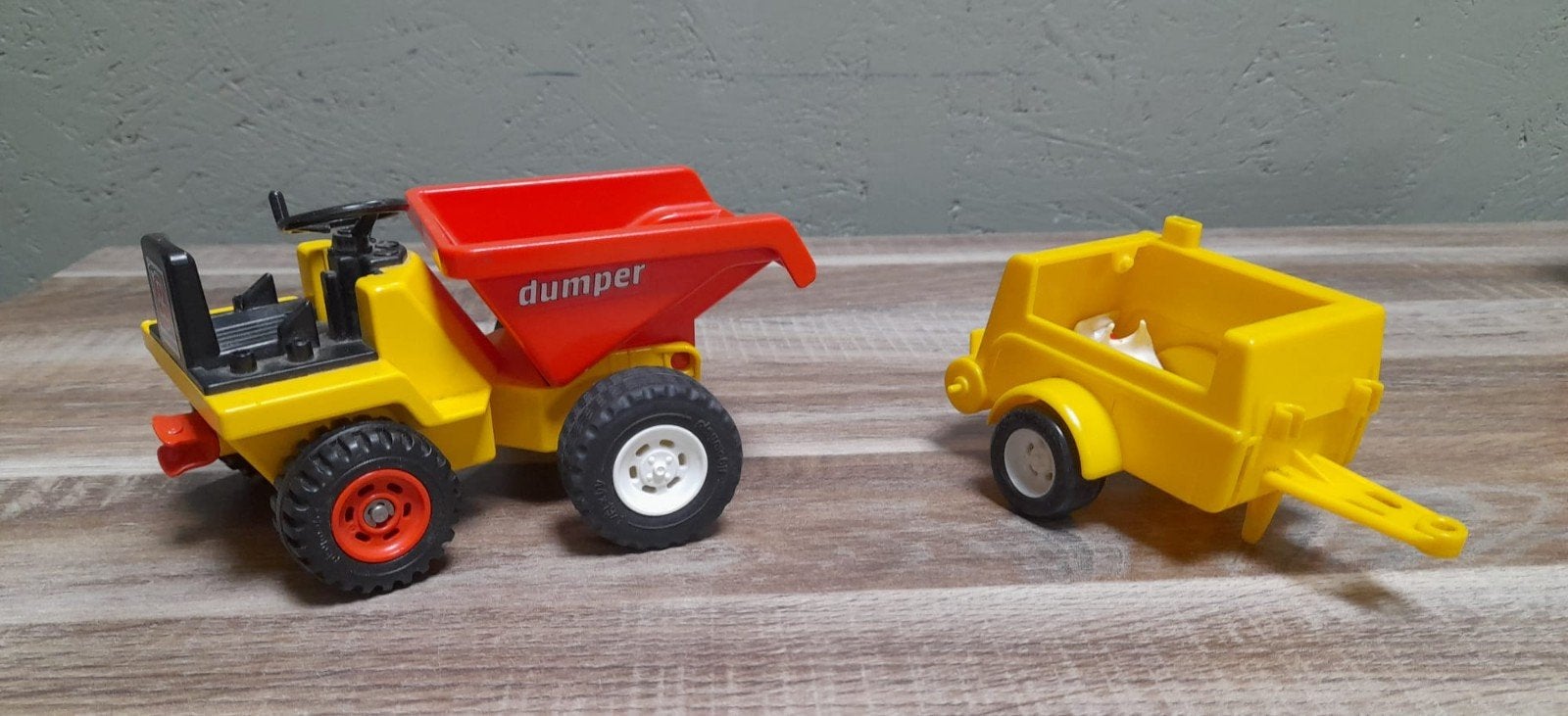 Vintage Dumper 3756 (1988) en Compressor 3239 (1978), Ophalen of Verzenden, Gebruikt