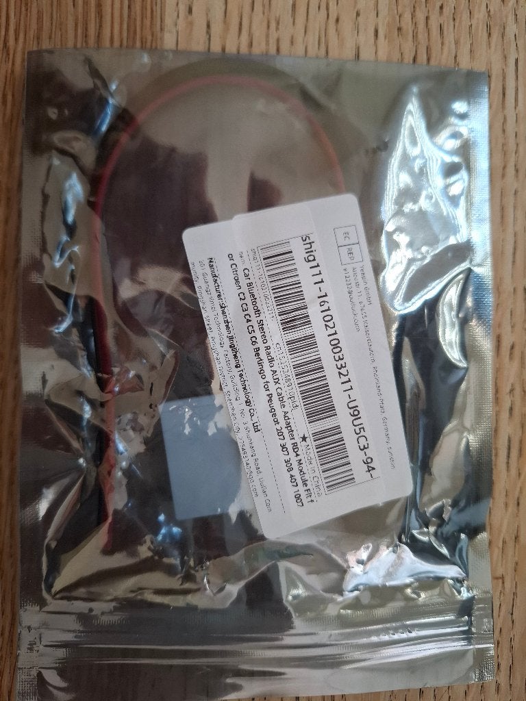 Bluetooth naar aux adaptor autoradio, Auto diversen, Autoradio's, Nieuw, Ophalen of Verzenden