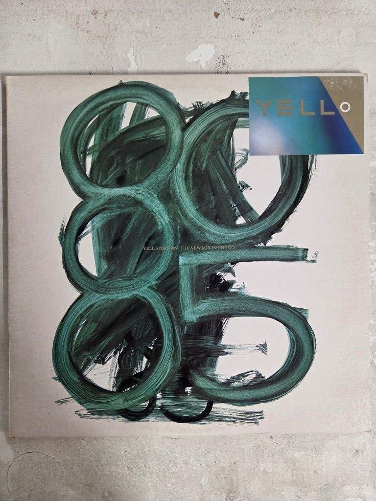 Vinyl 2lp YELLO: 1980-1985 THE NEW MIX IN ONE GO, Beschermende buitenhoes, Gebruikt, Pop, Ophalen of Verzenden