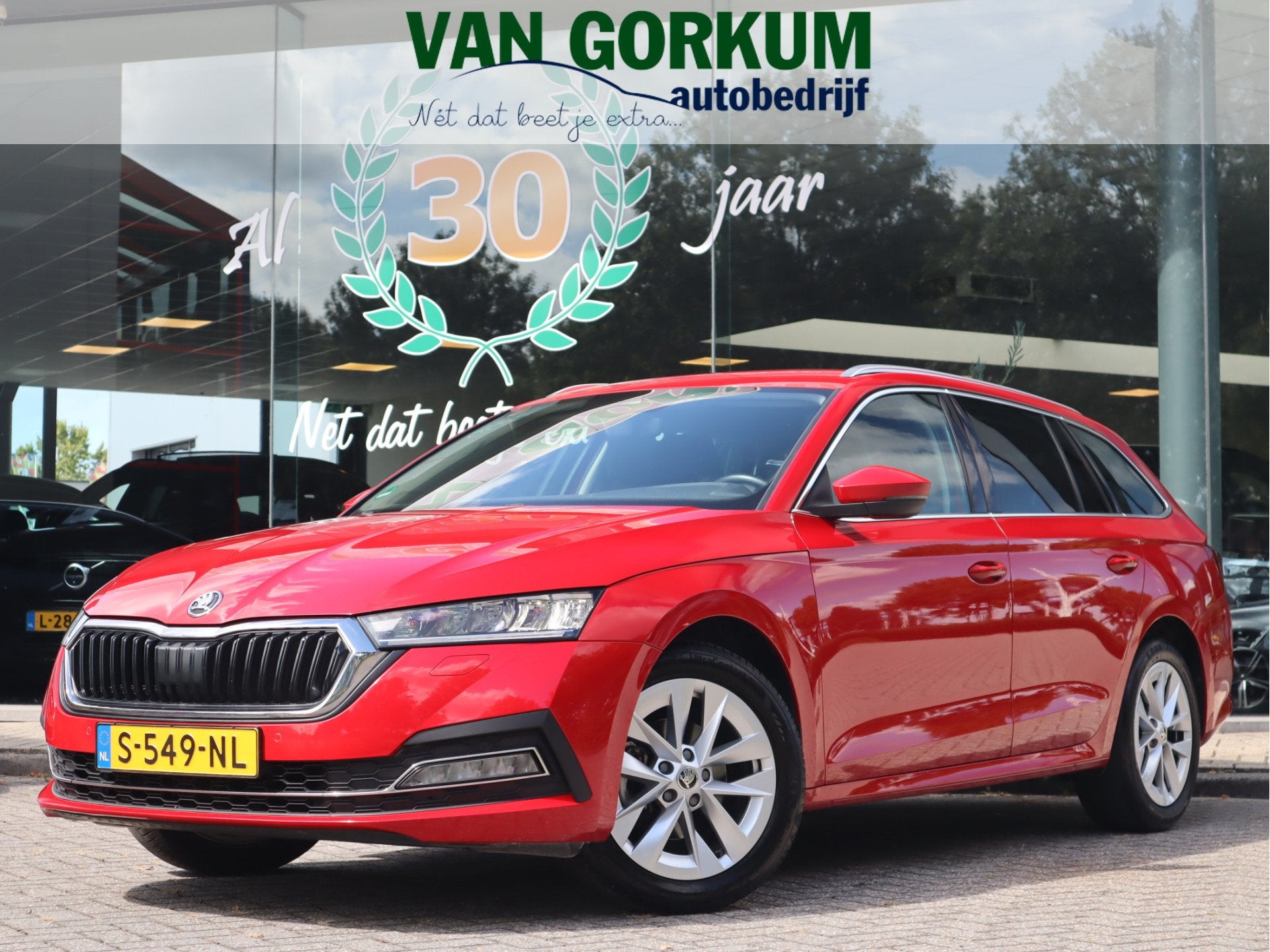Skoda Octavia Combi 1.0 TSI Business Edition Navi / Climate, Auto's, Voorwielaandrijving, Stof, Gebruikt, Origineel Nederlands