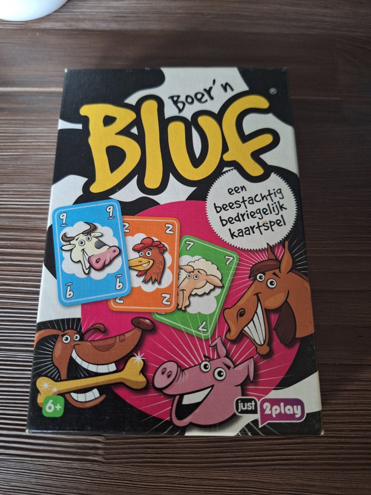 Boer'n Bluff: Een beestachtig bedriegelijk kaartspel, Drie of vier spelers, Ophalen, Gebruikt, Just 2 Play