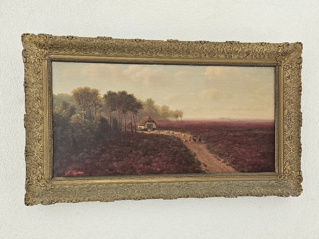 Schilderij Heiden, Ophalen, Gebruikt, Oorspronkelijke maker, Schilderij