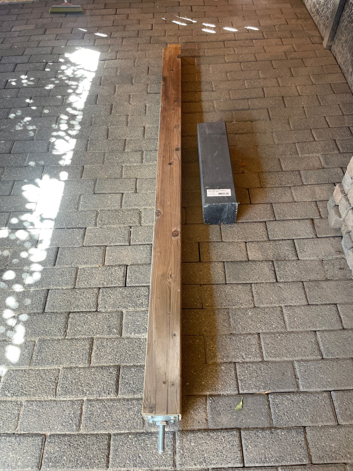 Betonpoer nieuw en douglas paal gebruikt, Ophalen, Zo goed als nieuw, 180 tot 250 cm, Palen