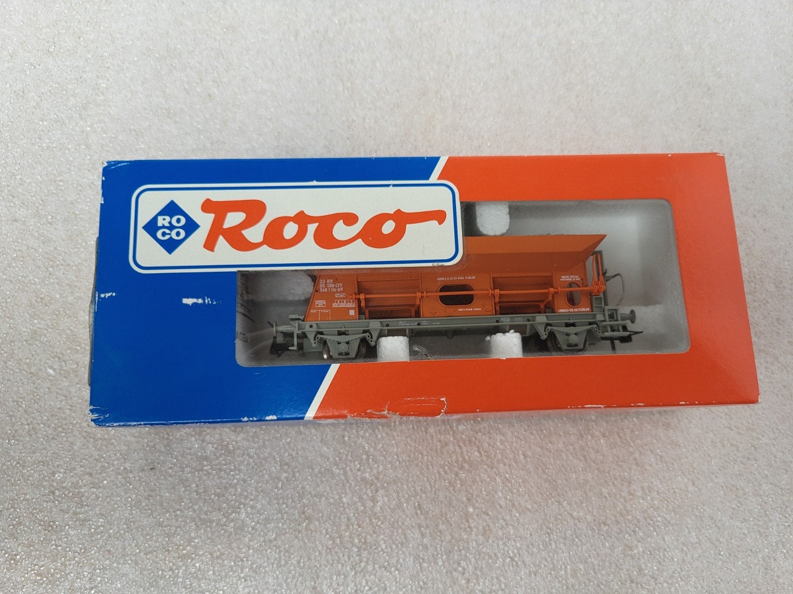 Roco 46681 SBB Kies Silowagen HO - Zo goed als nieuw, Gelijkstroom, Wagon, Ophalen of Verzenden, Zo goed als nieuw