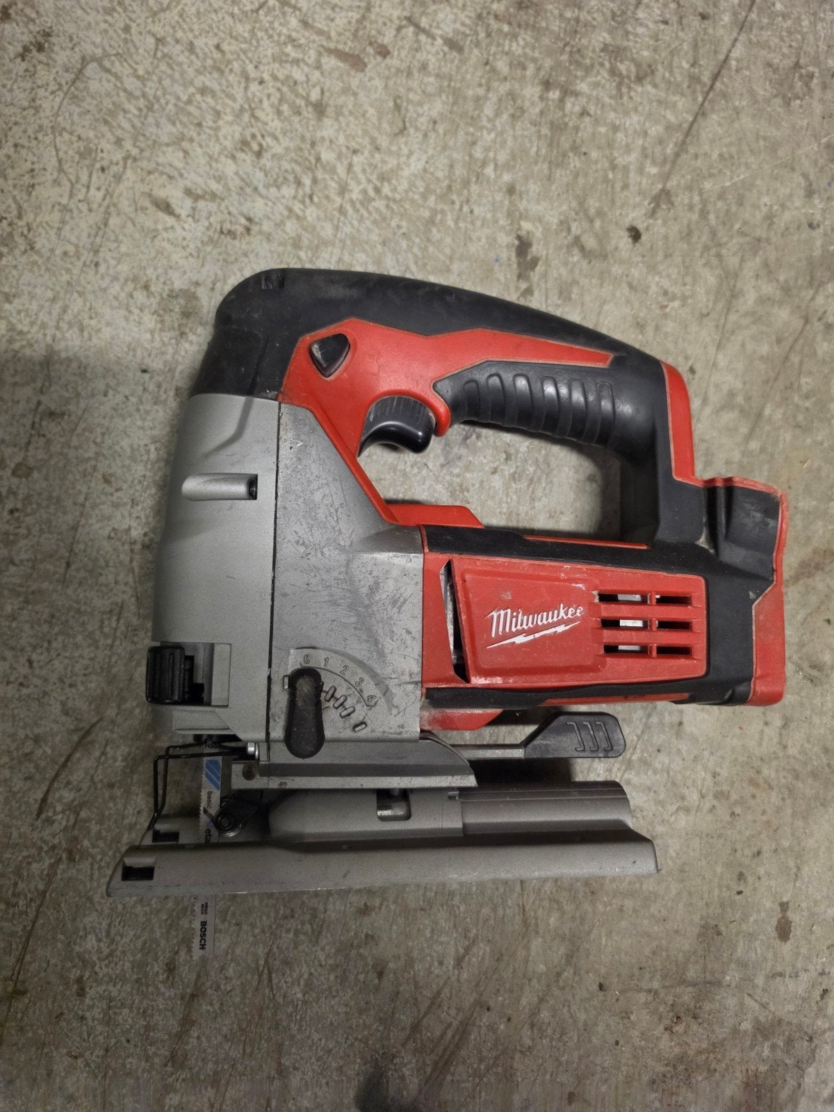 Milwaukee HD18JS m18 accu Decoupeerzaag body, Ophalen of Verzenden, Gebruikt