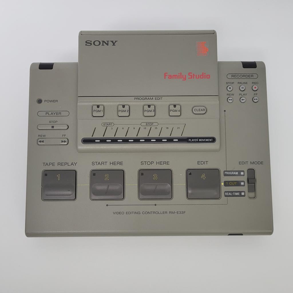 Sony Family Studio RM-E33F Video Editing Controller, Audio, Tv en Foto, Professionele Audio-, Tv- en Video-apparatuur, Gebruikt