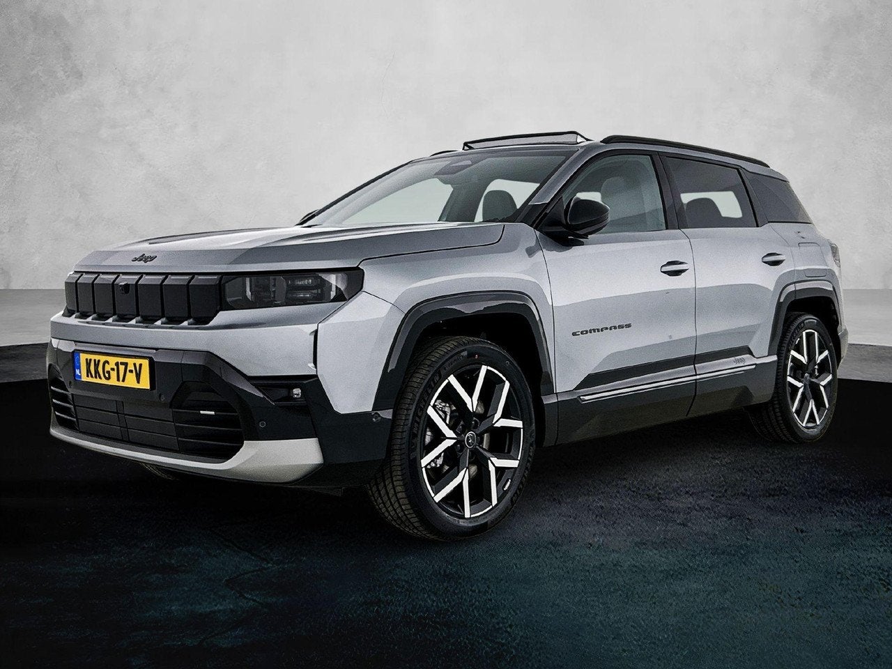Jeep Compass First Edition 74 kWh PANODAK | ACCU 99% | MASSA, Auto's, Automaat, Gebruikt, 213 pk, Compass