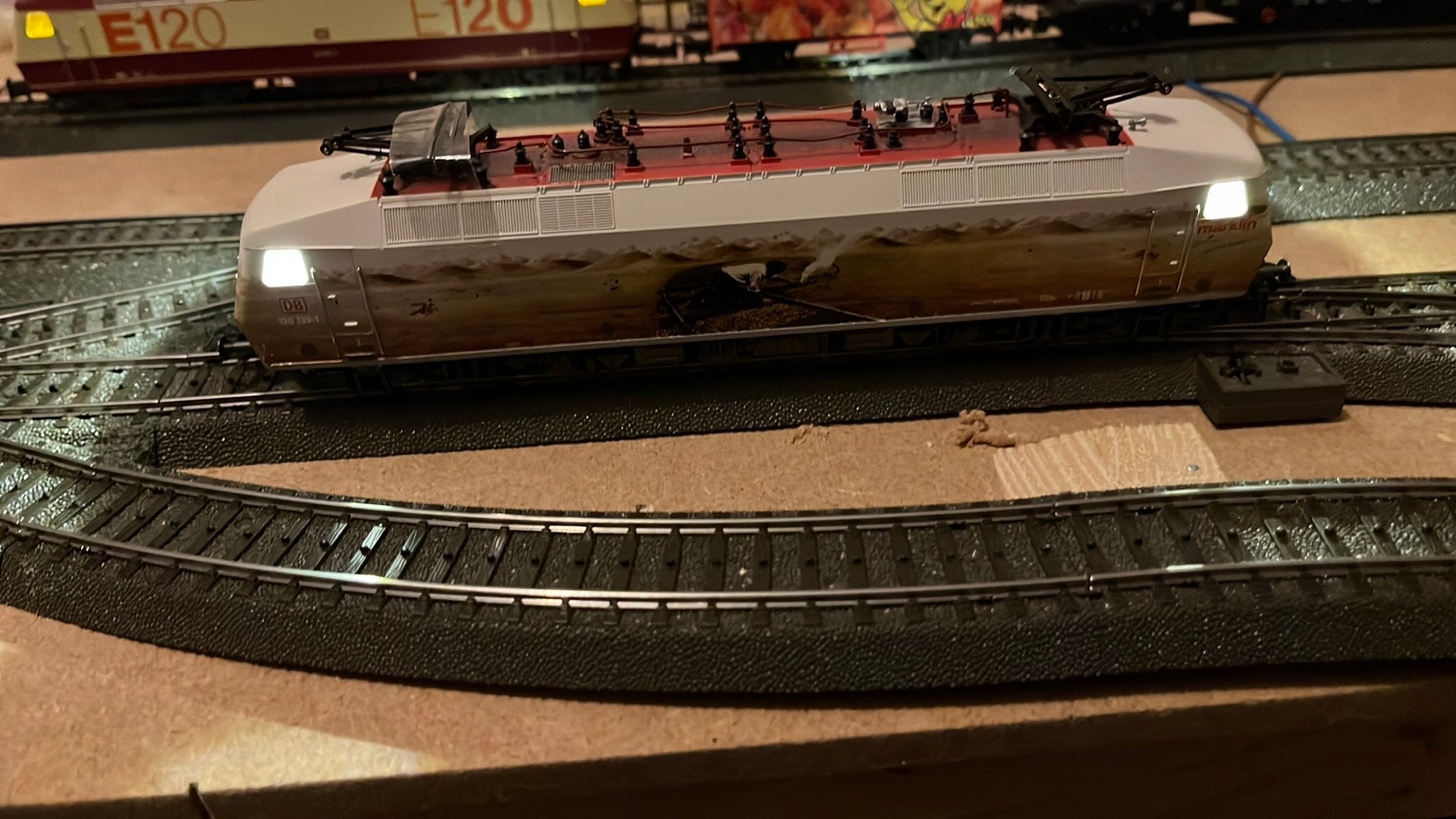 Marklin loc ac wisselstroom heeft mfx, Ophalen, Wisselstroom, Locomotief, Zo goed als nieuw