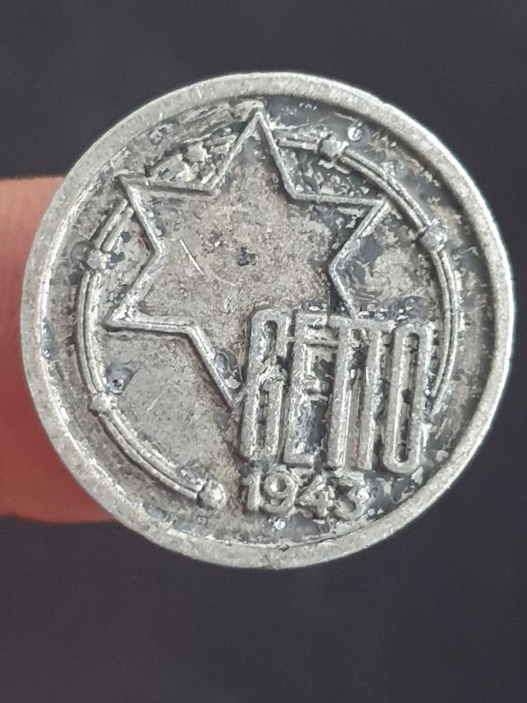 5 Mark munt uit Ghetto van Lodz Ghetto (Polen) Nazi Duitsl., Ophalen of Verzenden, Noord-Amerika