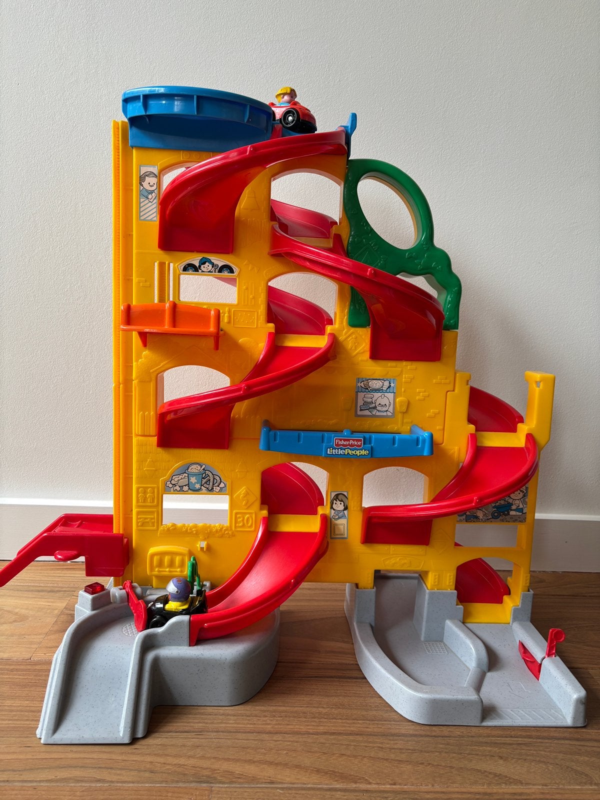Fisher-Price Little People Racebaan met Licht en Geluid, Kinderen en Baby's, Speelgoed | Fisher-Price, Ophalen, Zo goed als nieuw