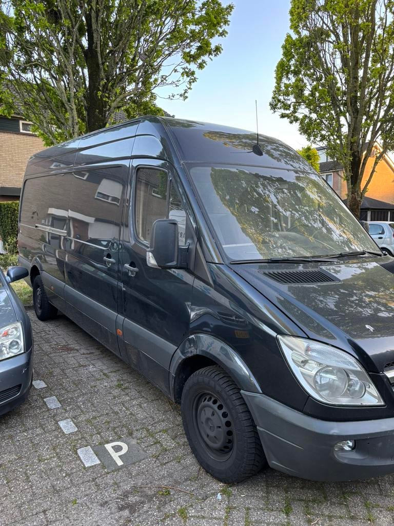 Mercedes sprinter 313, Auto's, Automaat, Zwart, Mercedes-Benz, Diesel