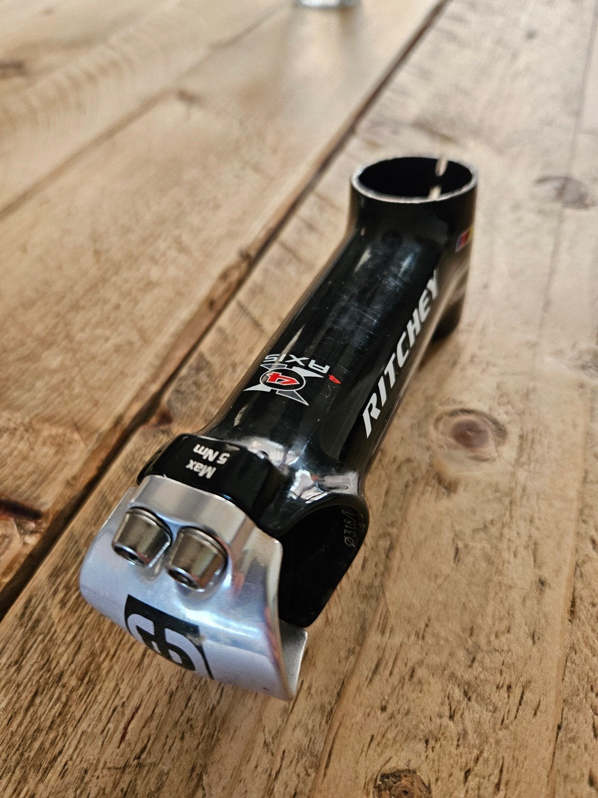 Ritchey WCS 4-Axis Stuurpen wet black 100mm, Fietsen en Brommers, Fietsonderdelen, Gebruikt, Racefiets, Stuur, Aluminium