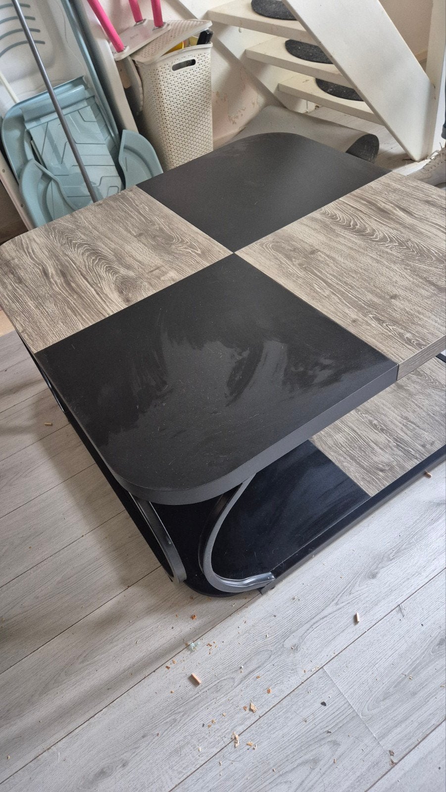 Salontafel 100x100x50 - Zo goed als nieuw, Overige materialen, Vierkant, Ophalen of Verzenden, Zo goed als nieuw