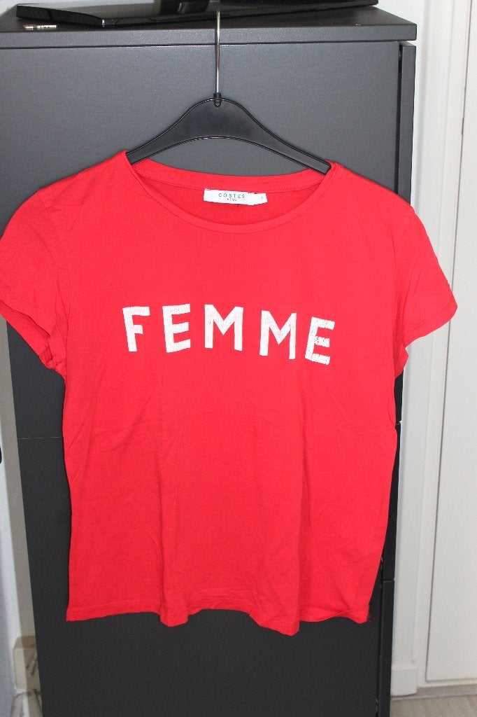 Rood shirt maat L, Kleding | Dames, Maat 38/40 (M), Costes blue, Ophalen of Verzenden, Korte mouw