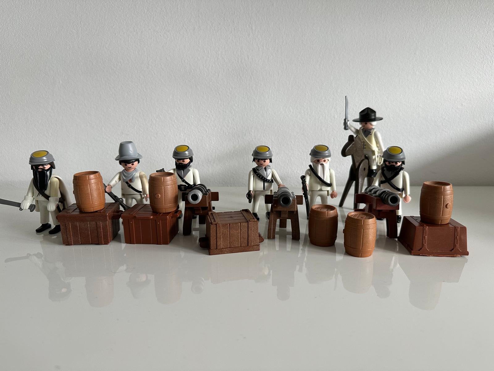 Playmobil V zuidelingen met kanon en tonnen, Ophalen of Verzenden, Zo goed als nieuw