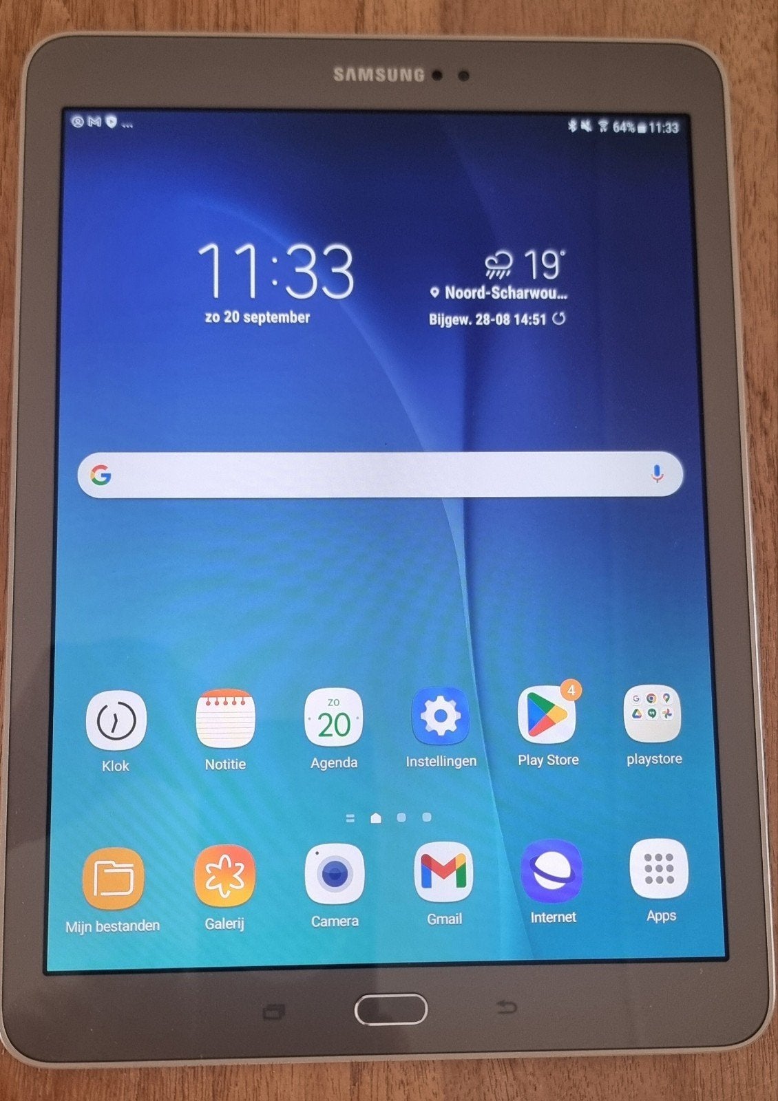 zeer weinig gebruikte Samsung galaxy tab  S2 32GB, Computers en Software, 10 inch, 32 GB, S2, Ophalen of Verzenden