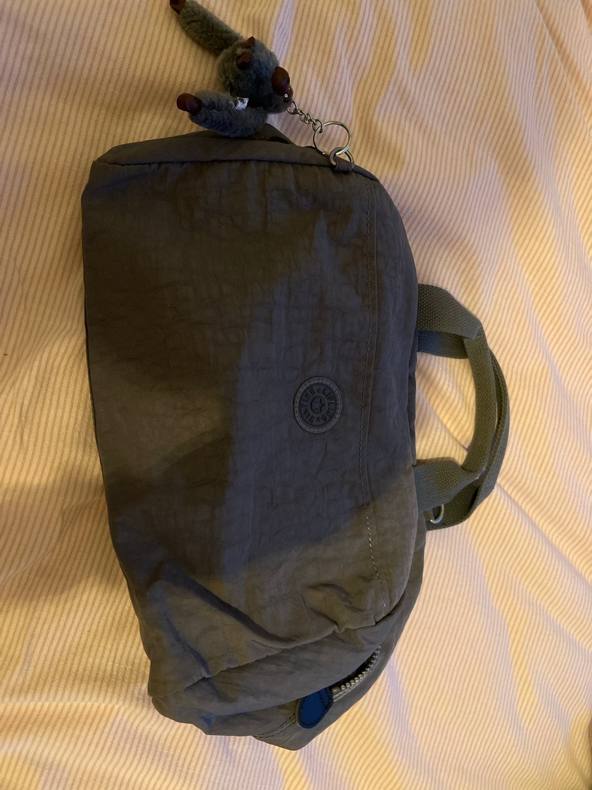 Kipling tasje - Zo goed als nieuw, Ophalen of Verzenden, Zo goed als nieuw, Grijs, Overige typen