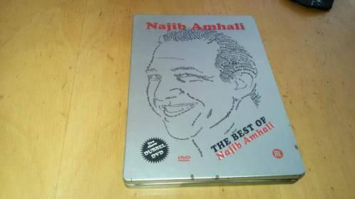 Najib Amhali - The best of (2 DVD) (Steelcase) [2844], Alle leeftijden, Ophalen of Verzenden, Zo goed als nieuw, Stand-up of Theatershow