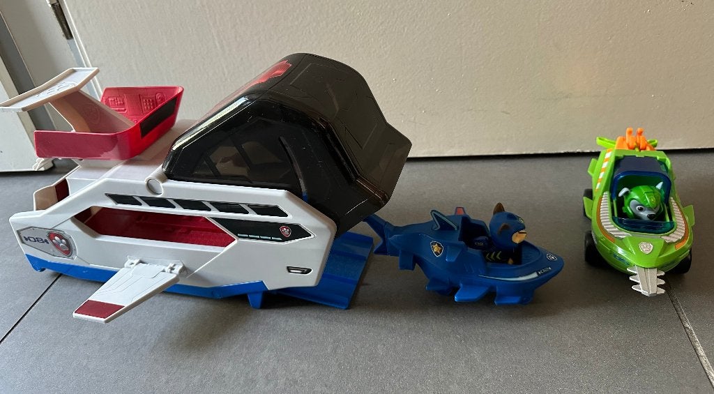 GELIJK OPHALEN! Paw Patrol Aquq pups onderzeeër, CADEAUTIP!, Ophalen of Verzenden, Zo goed als nieuw
