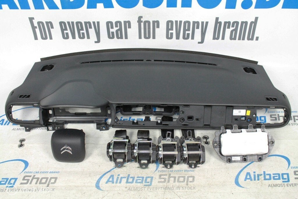 Airbag set - Dashboard zwart Citroen C3 (2016-heden), Gebruikt, Ophalen of Verzenden