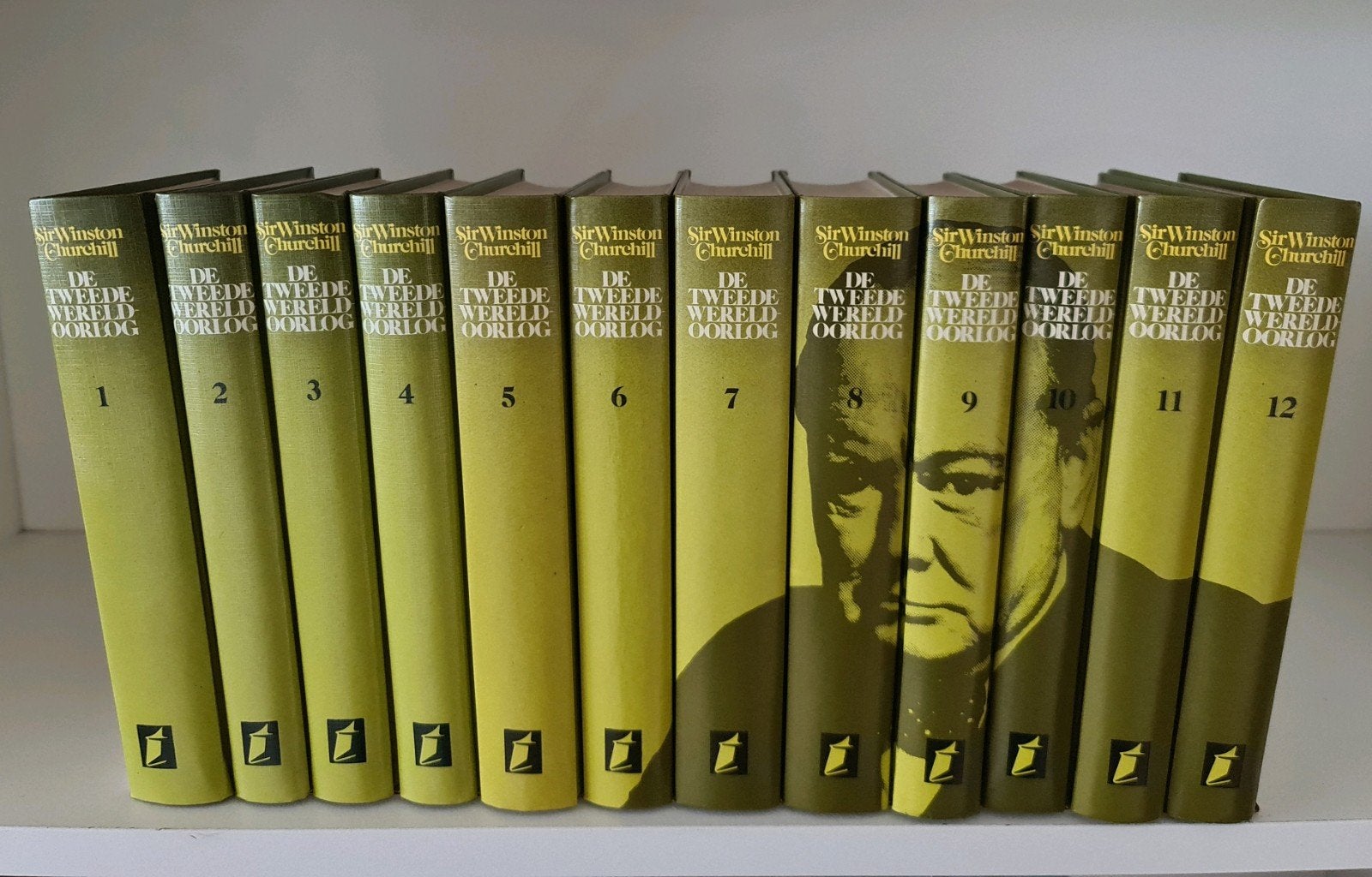 Winston Churchill complete memoires 12-delig, Verzenden, Gelezen