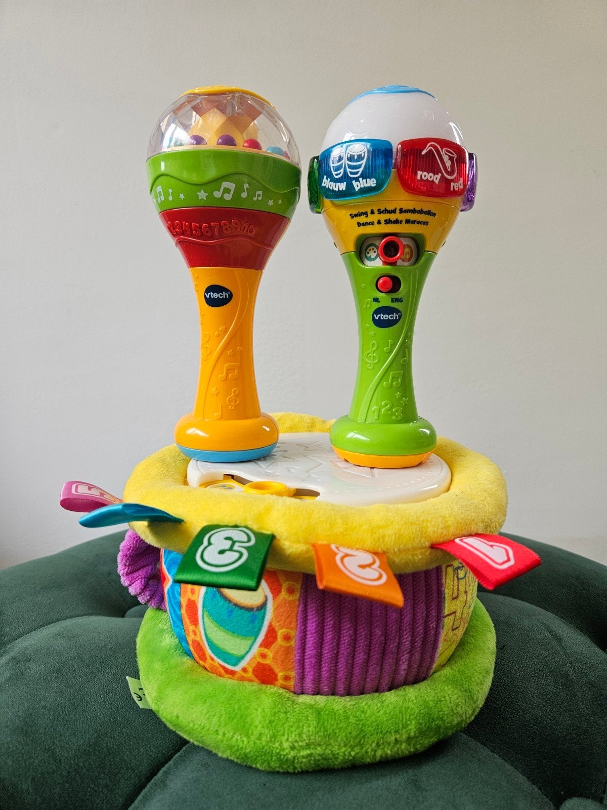 VTech Sambaballen en Trommel Baby Muziek Speelgoed, Ophalen
