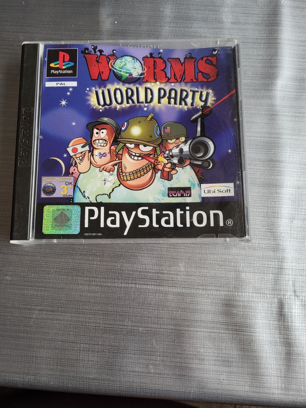 ps1 worms world party, 1 speler, Ophalen of Verzenden, Zo goed als nieuw, Vanaf 3 jaar