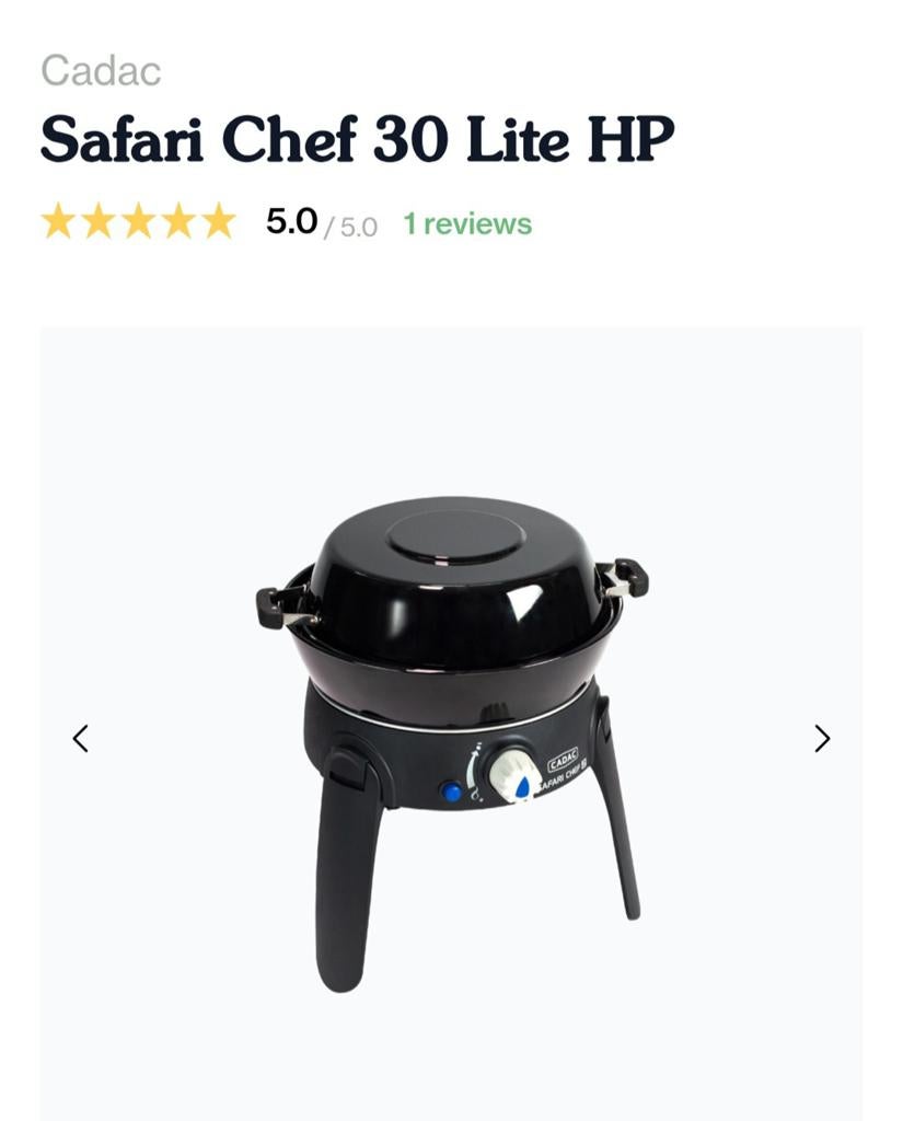 Cadac chef, Ophalen of Verzenden